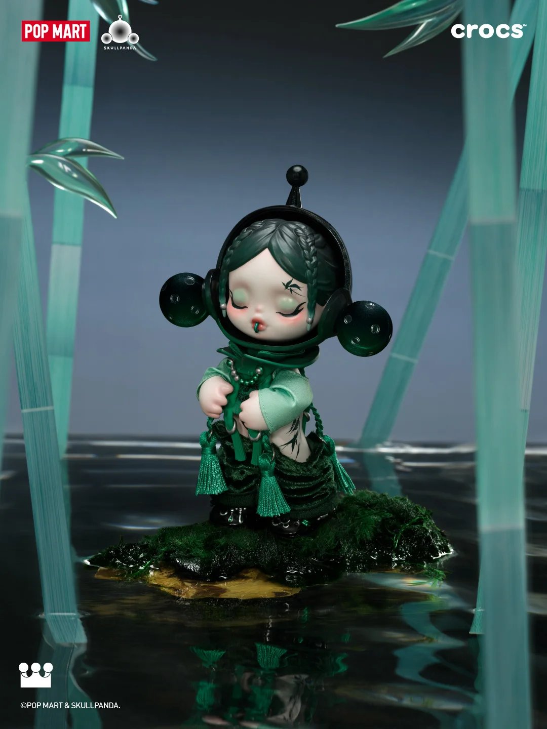 Skullpanda SKULLPANDA × CROCS OOTD